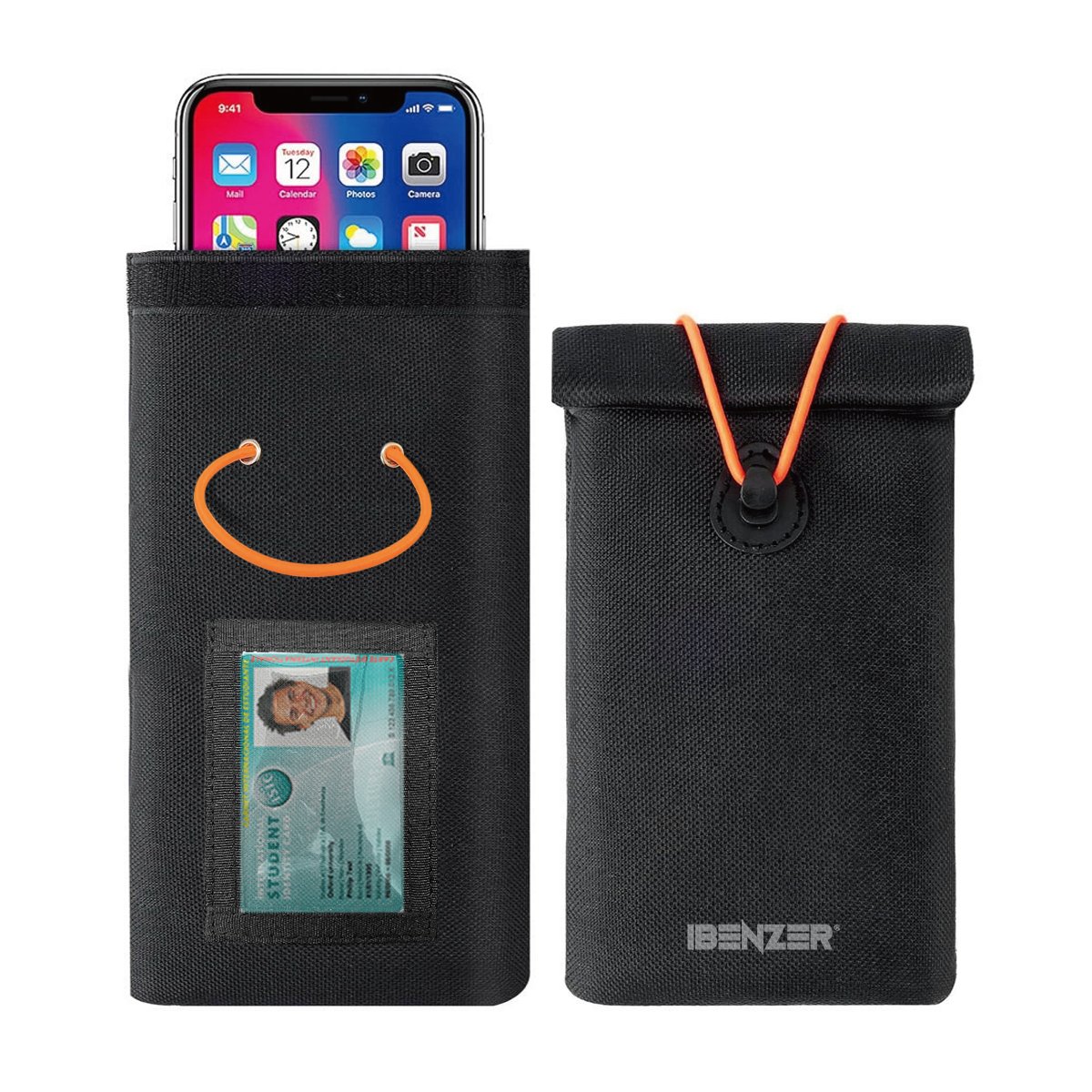 iBenzer Faraday Signal-Blocking Cell Phone Pouch - CP03