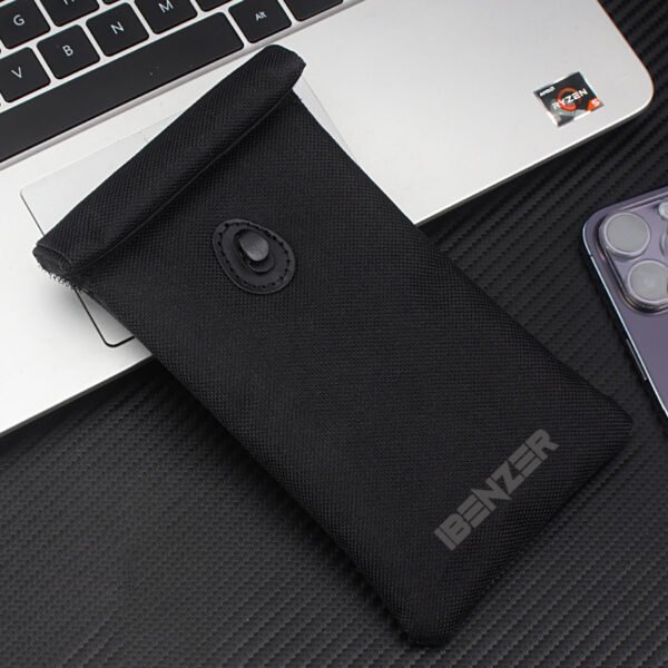 iBenzer Faraday Signal-Blocking Cell Phone Pouch - CP03 - Image 4