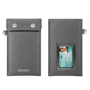 iBenzer Faraday Signal-Blocking Cell Phone Pouch - CP05
